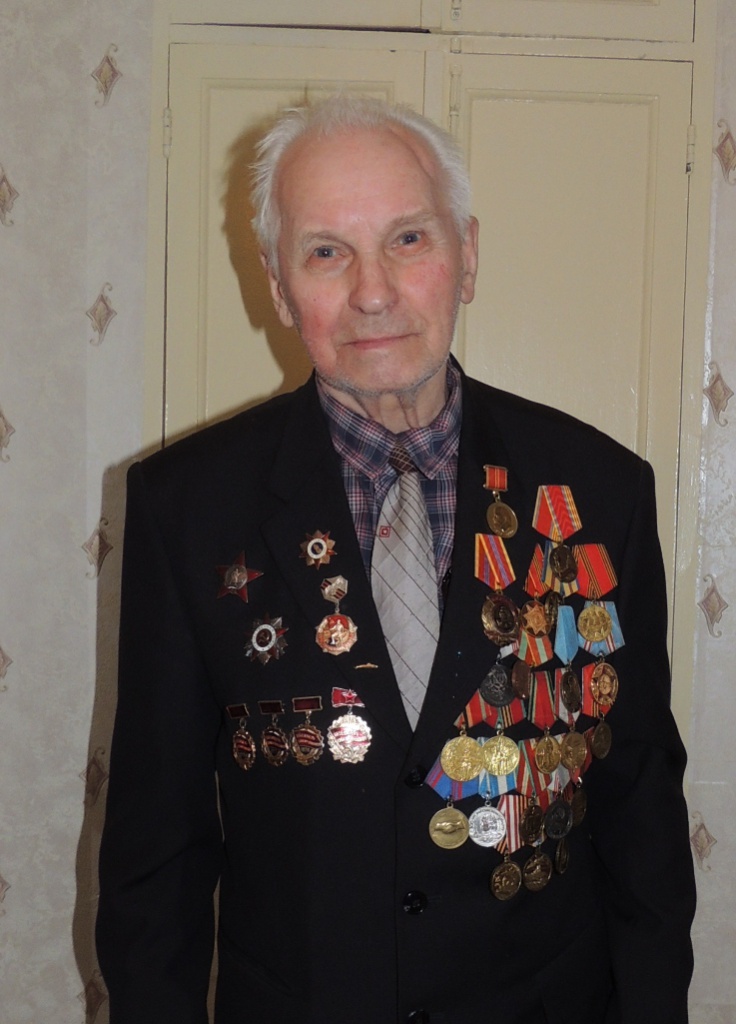  Костриков В.И., ветеран Великой Отечественной войны
